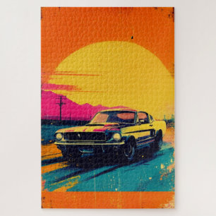 Klassieke auto, beperkte oplage, 781 stuks (2) legpuzzel