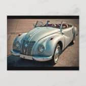 Klassieke auto briefkaart (Voorkant)