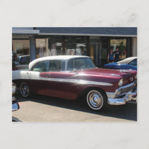 klassieke auto briefkaart