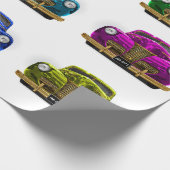 klassieke auto cadeaupapier (Hoek)