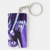 Klassieke auto: Chevrolet 1958 Sleutelhanger (achterkant)