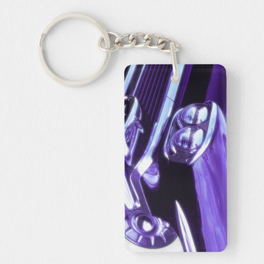 Klassieke auto: Chevrolet 1958 Sleutelhanger (Voorkant)