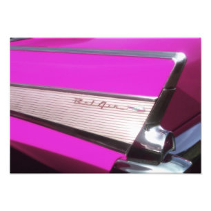Klassieke auto: Chevrolet Bel Air Foto Afdruk