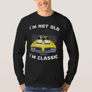 Klassieke auto Cool Grafische cadeaus Grappig Ik b T-shirt