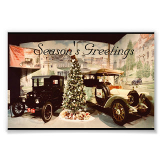 Klassieke auto foto foto afdruk