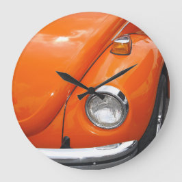 Klassieke auto grote klok