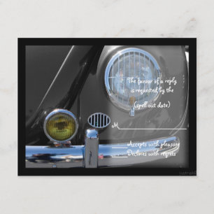 klassieke auto ii rsvp kaartje