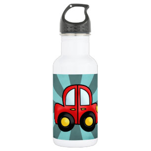 Klassieke Auto Kunst Retro Auto Print Waterfles