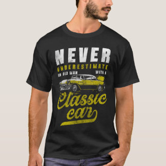 Klassieke auto legendarische Muscle Car Waardevoll T-shirt
