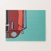 klassieke auto legpuzzel (Horizontaal)