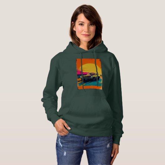 Klassieke auto, limited edition, 781 stuks (2) hoodie (Voorkant volledig)