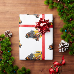 Klassieke Auto Moderne Cool Cadeaupapier