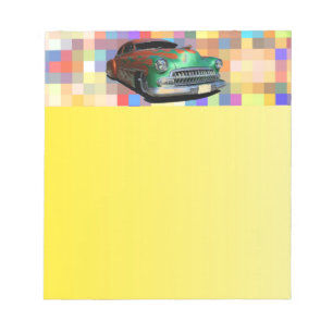 Klassieke auto notitieblok