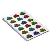 klassieke auto notitieboek (Rechterzijde)