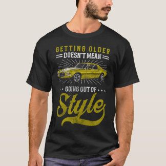 Klassieke auto originele liefhebber beperkte editi t-shirt