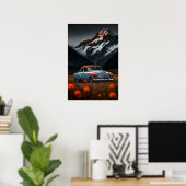klassieke auto poster (Thuiskantoor)