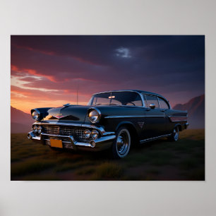Klassieke Auto Poster
