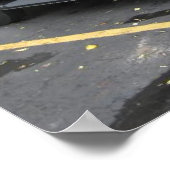 Klassieke auto poster (Hoek)