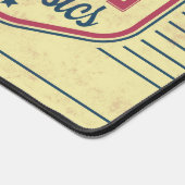 Klassieke Auto Retro Label Guy Cave Bureaumat (Hoek)