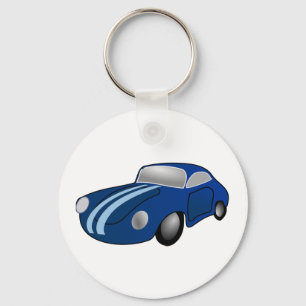 Klassieke auto sleutelhanger