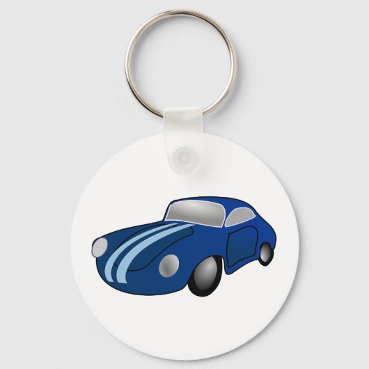 Klassieke auto sleutelhanger (Voorkant)