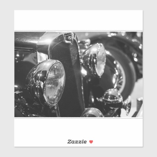 klassieke auto sticker (Vel)