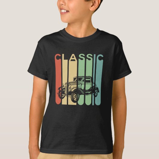 Klassieke auto t-shirt (Voorkant)