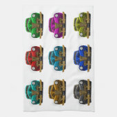  klassieke auto theedoek (Verticaal)