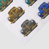  klassieke auto tissuepapier (Detail)