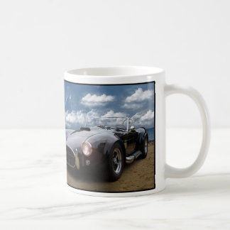 Klassieke auto voor een klassieke vader koffiemok