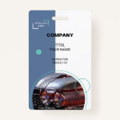 Klassieke autobadge badge (Voorkant)