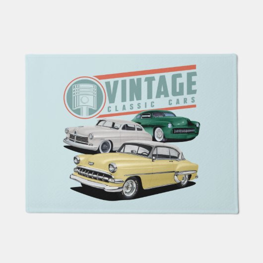  Klassieke autoinstelling Deurmat (Voorkant)