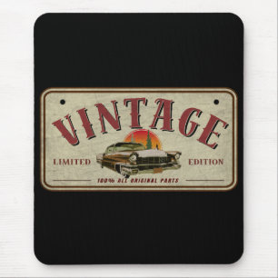 Klassieke Autolimited Edition Originele Onderdelen Muismat