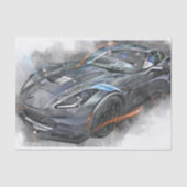 Klassieke autoontkoppeling tissuepapier (Voorkant)