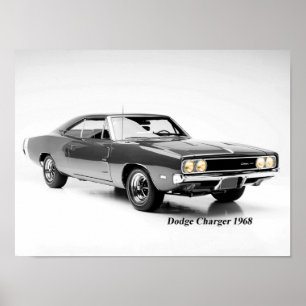 Klassieke auto's afbeelding voor Poster