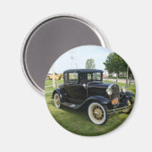 Klassieke auto's magneet (Voorkant / Achterkant)