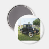 Klassieke auto's magneet (Voorkant / Achterkant)