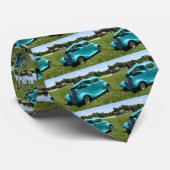 Klassieke auto's stropdas (Opgerold)