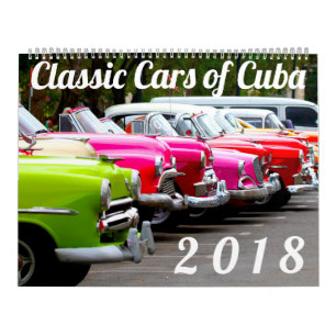 Klassieke auto's uit Cuba Kalender