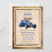 Klassieke Baby shower uitnodiging (Voorkant)