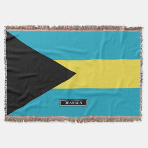 Klassieke Bahamaanse vlag Deken