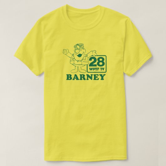 Klassieke Barney T-Shirt (Design voorkant)
