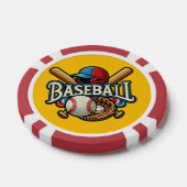 Klassieke Baseball Essentials / Stijlvolle Retro L Poker Chips (Enkel)