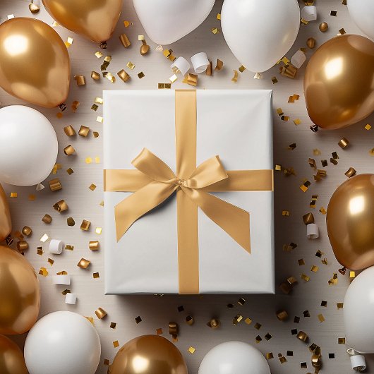 Klassieke Batch: Bijna Wit Verpakkend Document Bro Cadeaupapier