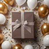 Klassieke Batch: Chocolade Bruin Verpakking Docume Cadeaupapier