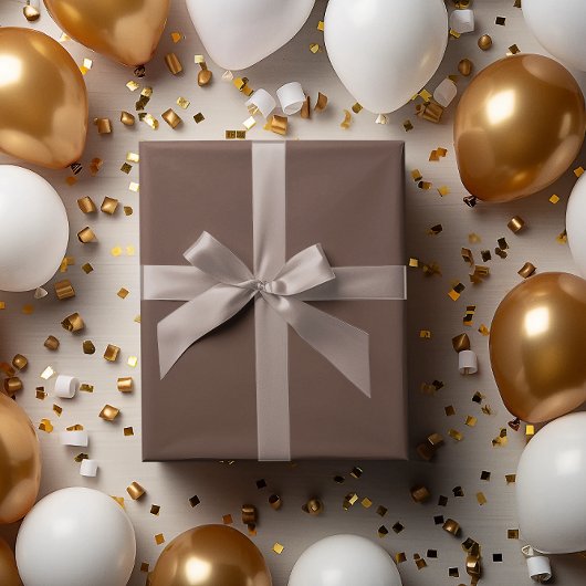 Klassieke Batch: Chocolade Bruin Verpakking Docume Cadeaupapier