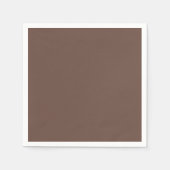 Klassieke batch: Chocolade bruine papieren servett Servet (Voorkant)