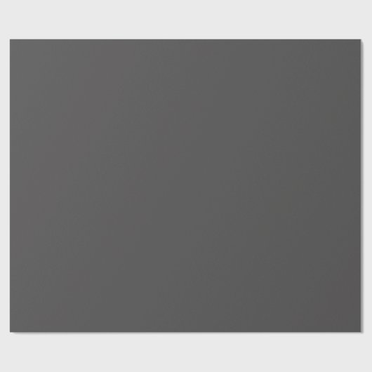 Klassieke Batch: Donkergrijs wikkelpapier Roll Cadeaupapier (Vlak)