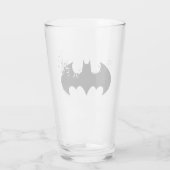 Klassieke Batman-Logo oplossing in vleermuizen Glas (Achterkant)