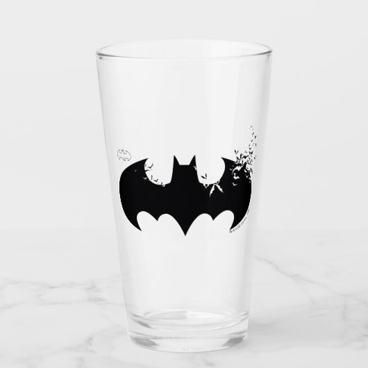 Klassieke Batman-Logo oplossing in vleermuizen Glas (Voorkant)